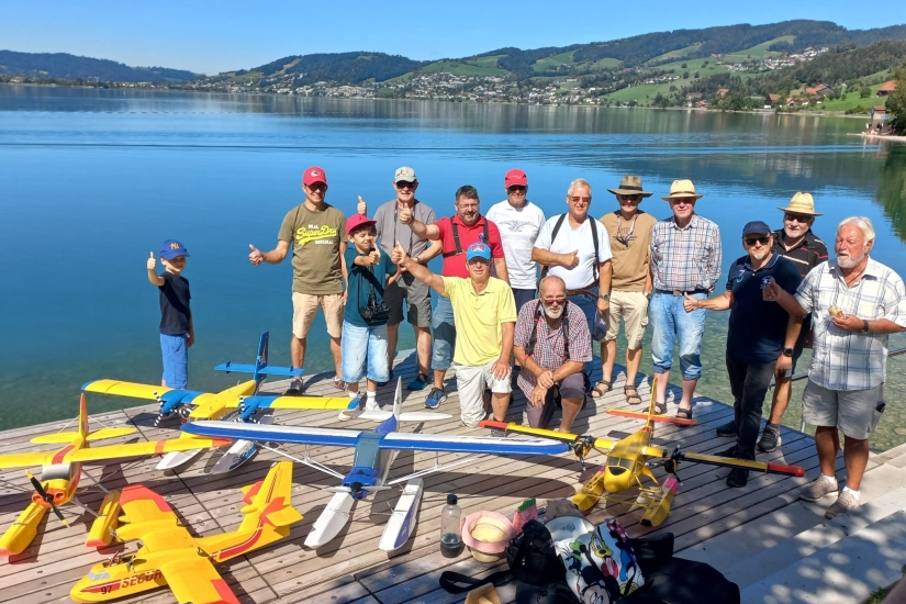 Wasserfliegen bei der MG Zugerland